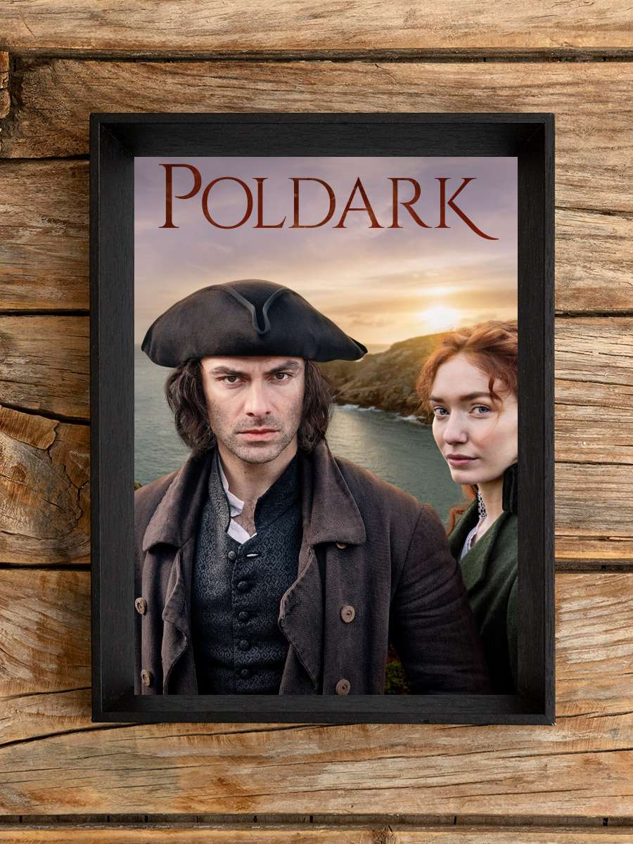 Poldark Dizi Tablo Siyah Çerçeveli Dizi Poster Duvar Tablo