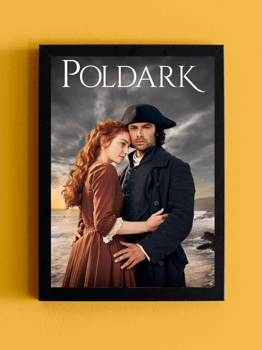 Poldark Dizi Tablo Siyah Çerçeveli Dizi Poster Duvar Tablo