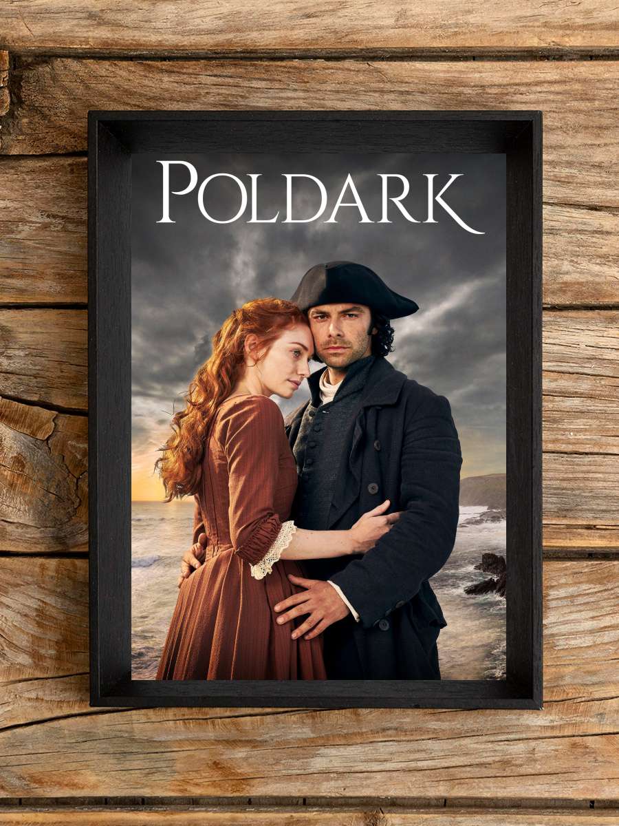 Poldark Dizi Tablo Siyah Çerçeveli Dizi Poster Duvar Tablo