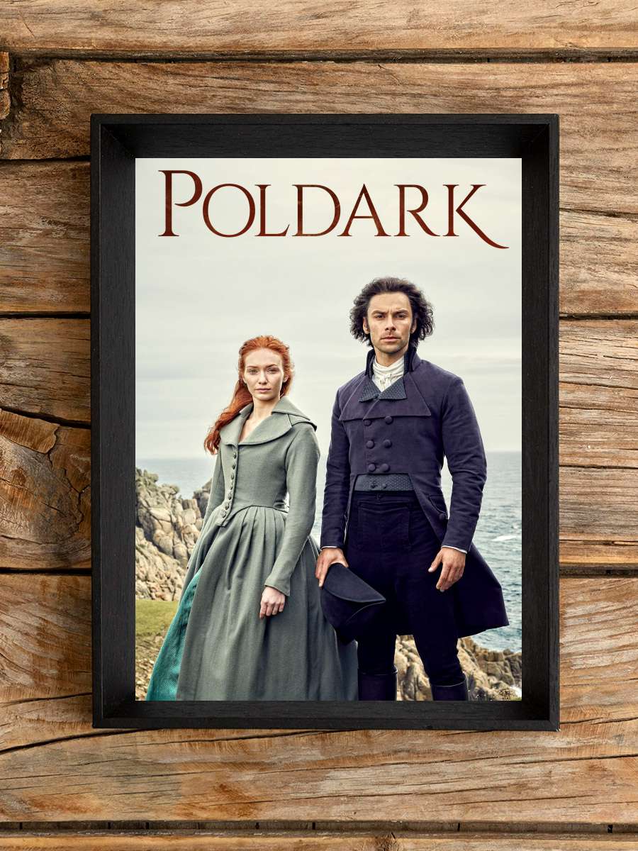 Poldark Dizi Tablo Siyah Çerçeveli Dizi Poster Duvar Tablo