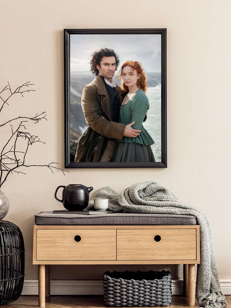 Poldark Dizi Tablo Siyah Çerçeveli Dizi Poster Duvar Tablo