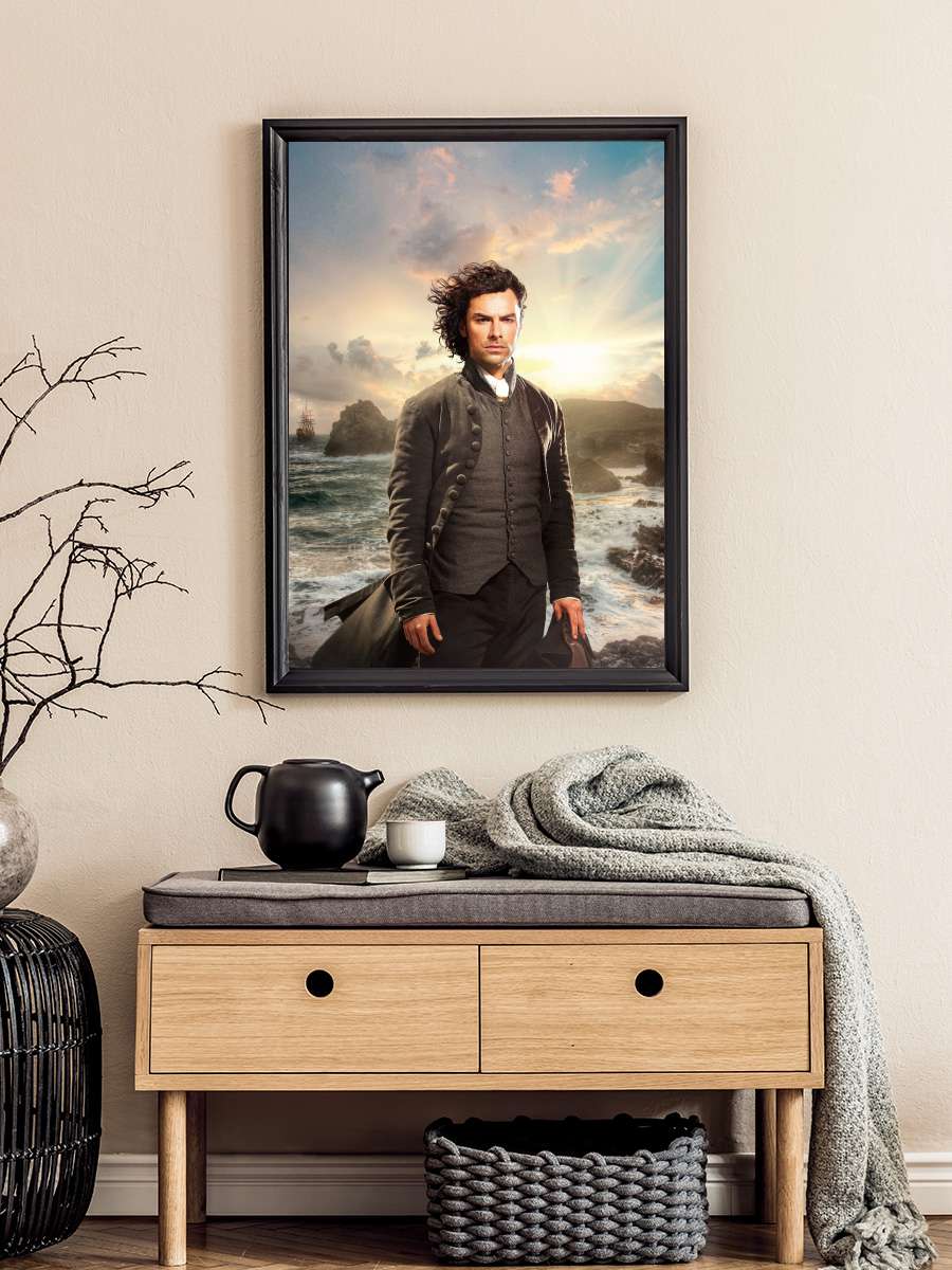 Poldark Dizi Tablo Siyah Çerçeveli Dizi Poster Duvar Tablo