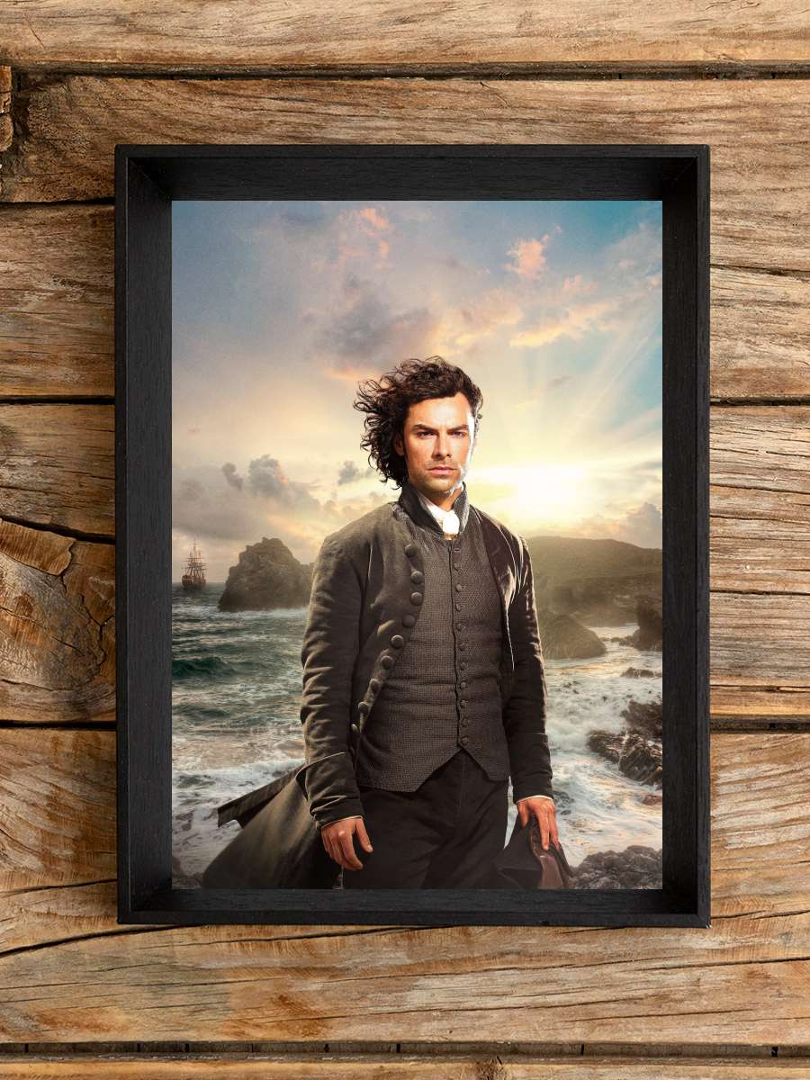 Poldark Dizi Tablo Siyah Çerçeveli Dizi Poster Duvar Tablo