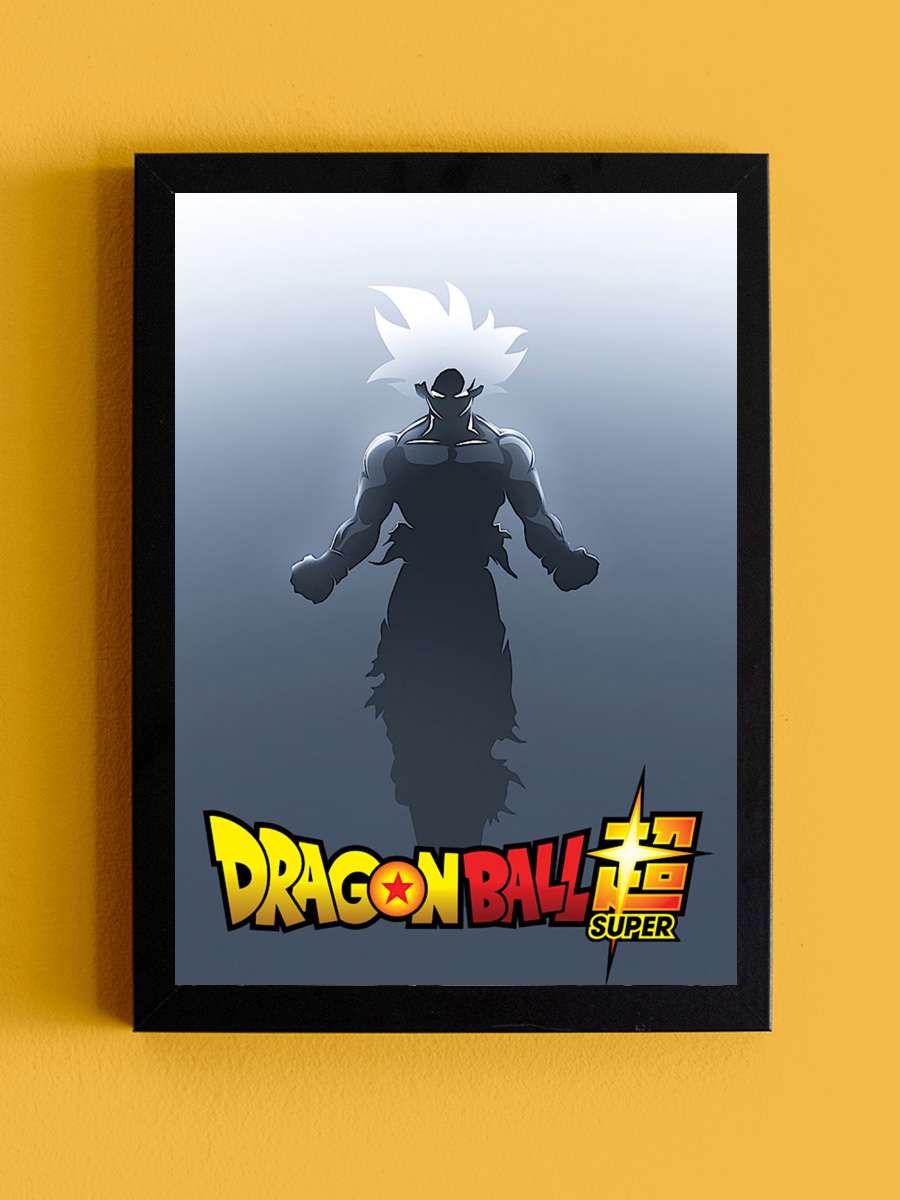 Dragon Ball Super - ドラゴンボール超（スーパー） Dizi Tablo Siyah Çerçeveli Dizi Poster Duvar Tablo