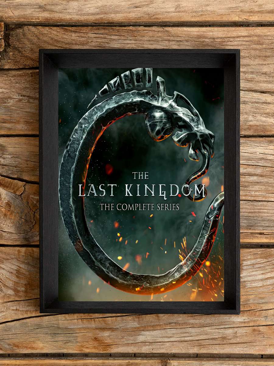 The Last Kingdom Dizi Tablo Siyah Çerçeveli Dizi Poster Duvar Tablo