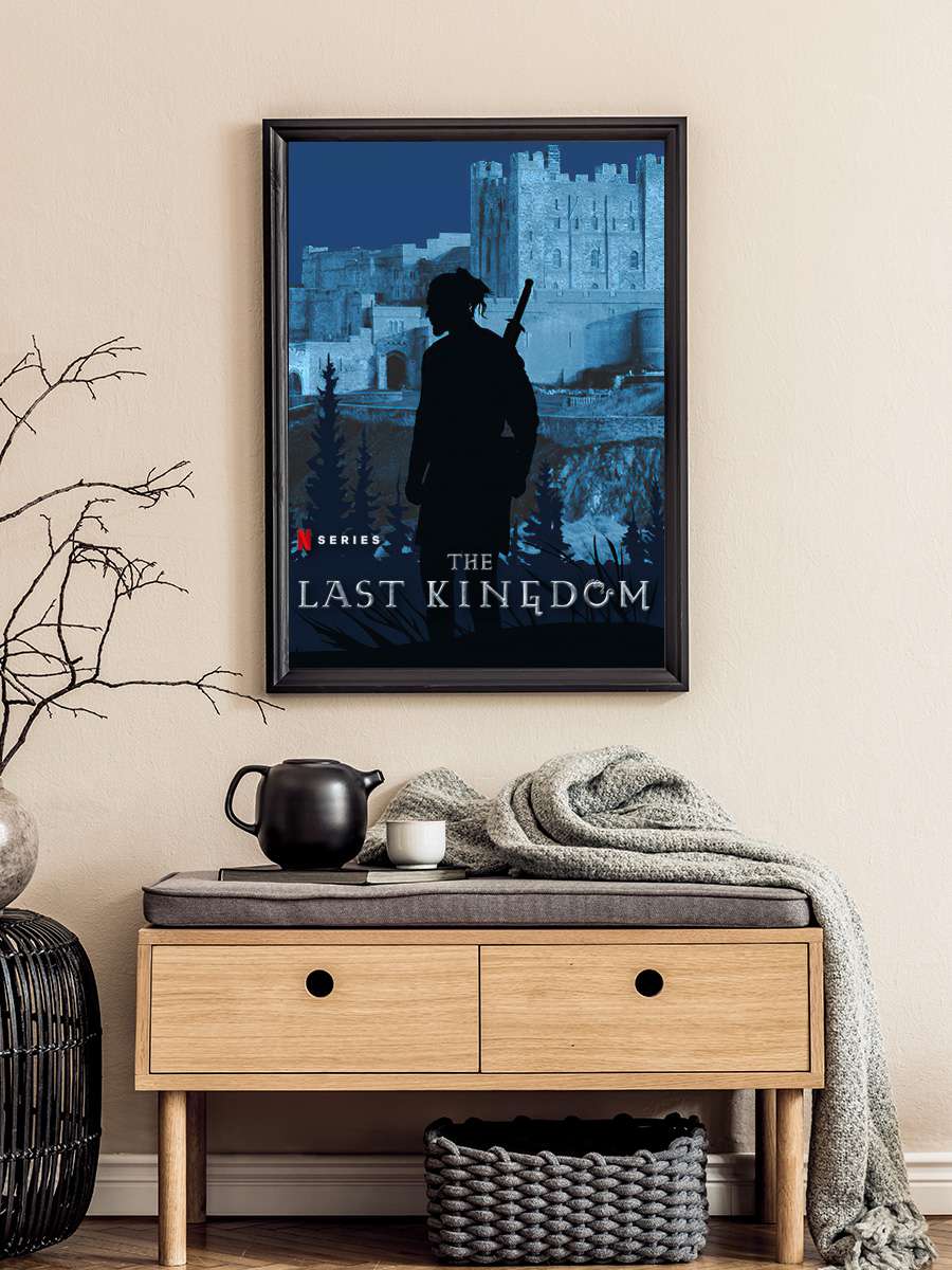 The Last Kingdom Dizi Tablo Siyah Çerçeveli Dizi Poster Duvar Tablo