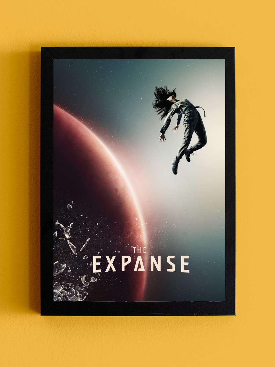 The Expanse Dizi Tablo Siyah Çerçeveli Dizi Poster Duvar Tablo