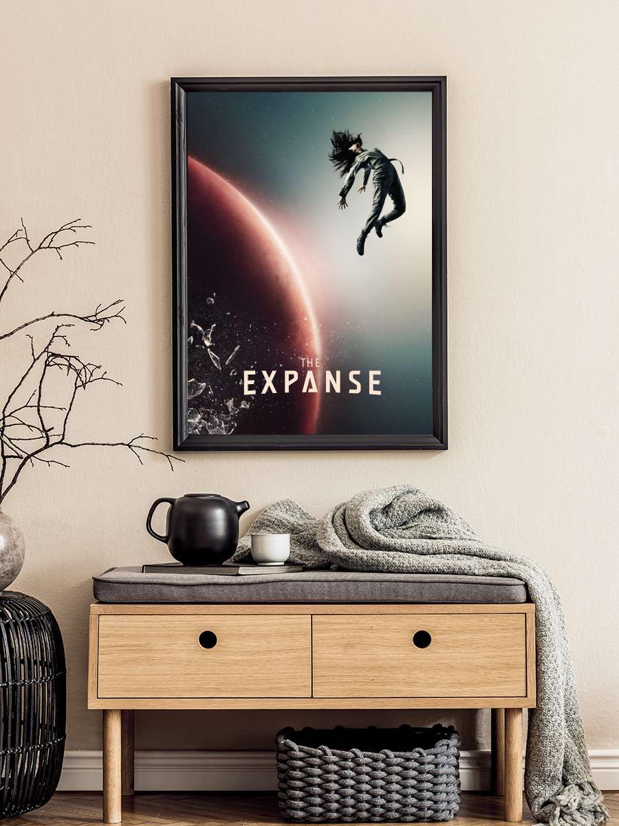 The Expanse Dizi Tablo Siyah Çerçeveli Dizi Poster Duvar Tablo