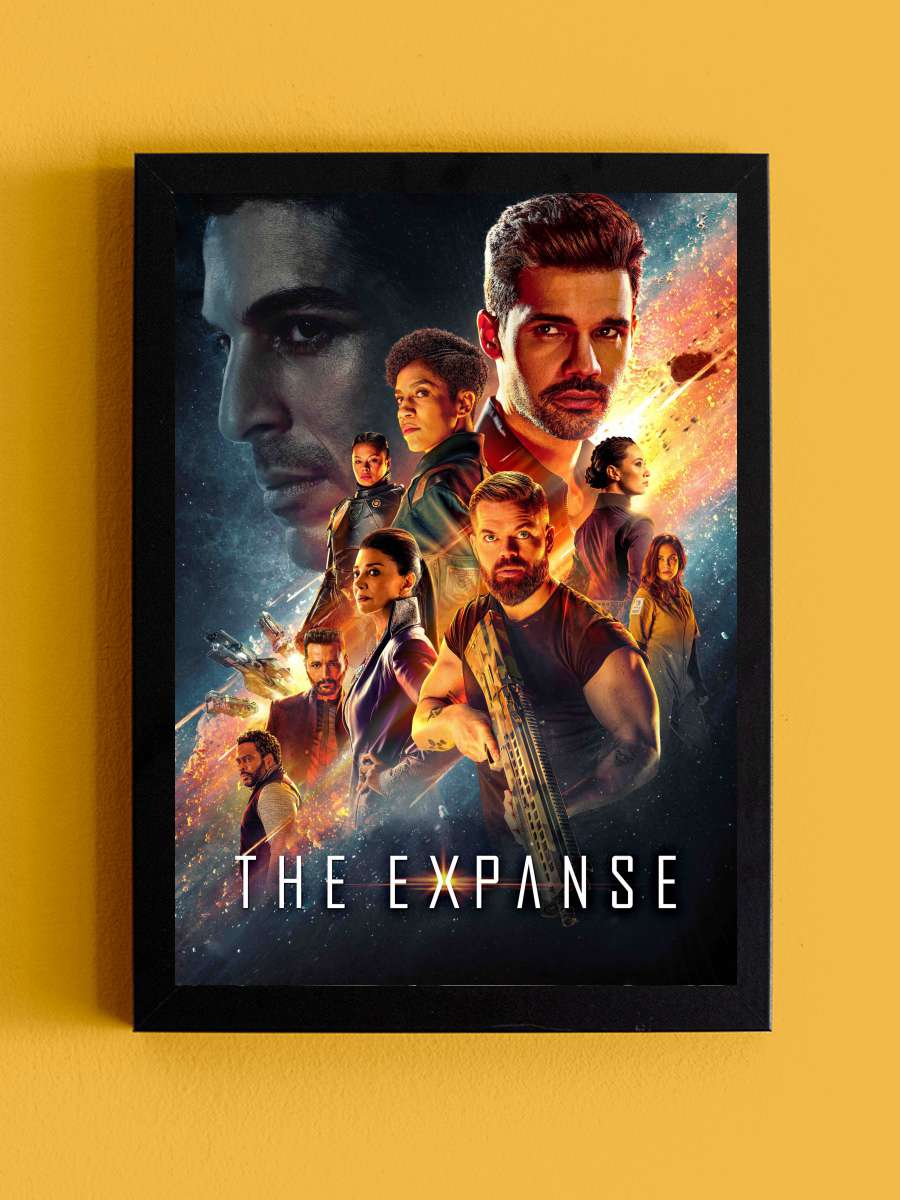 The Expanse Dizi Tablo Siyah Çerçeveli Dizi Poster Duvar Tablo