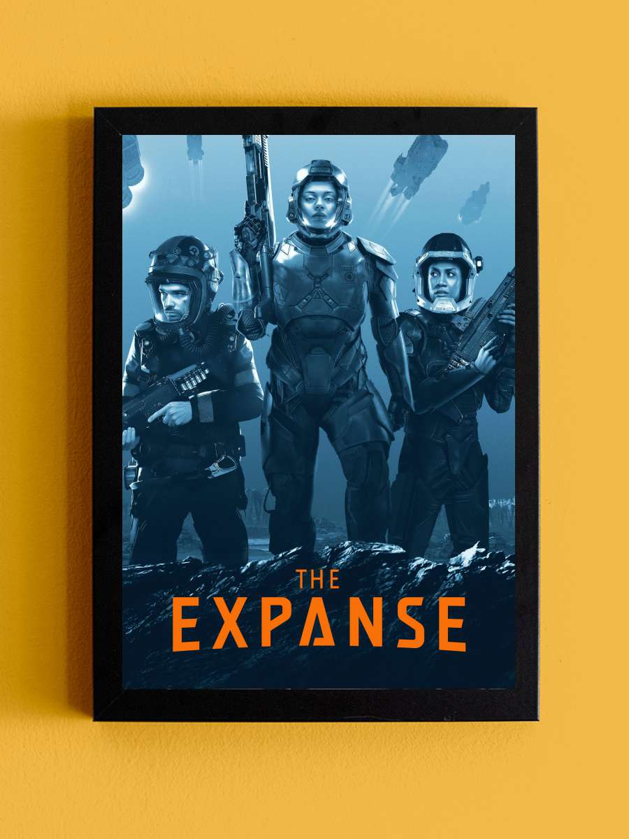 The Expanse Dizi Tablo Siyah Çerçeveli Dizi Poster Duvar Tablo