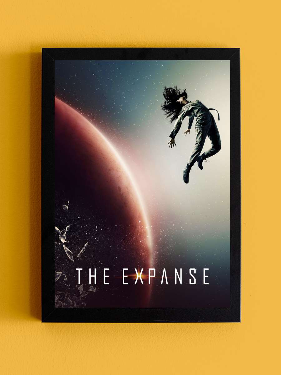 The Expanse Dizi Tablo Siyah Çerçeveli Dizi Poster Duvar Tablo