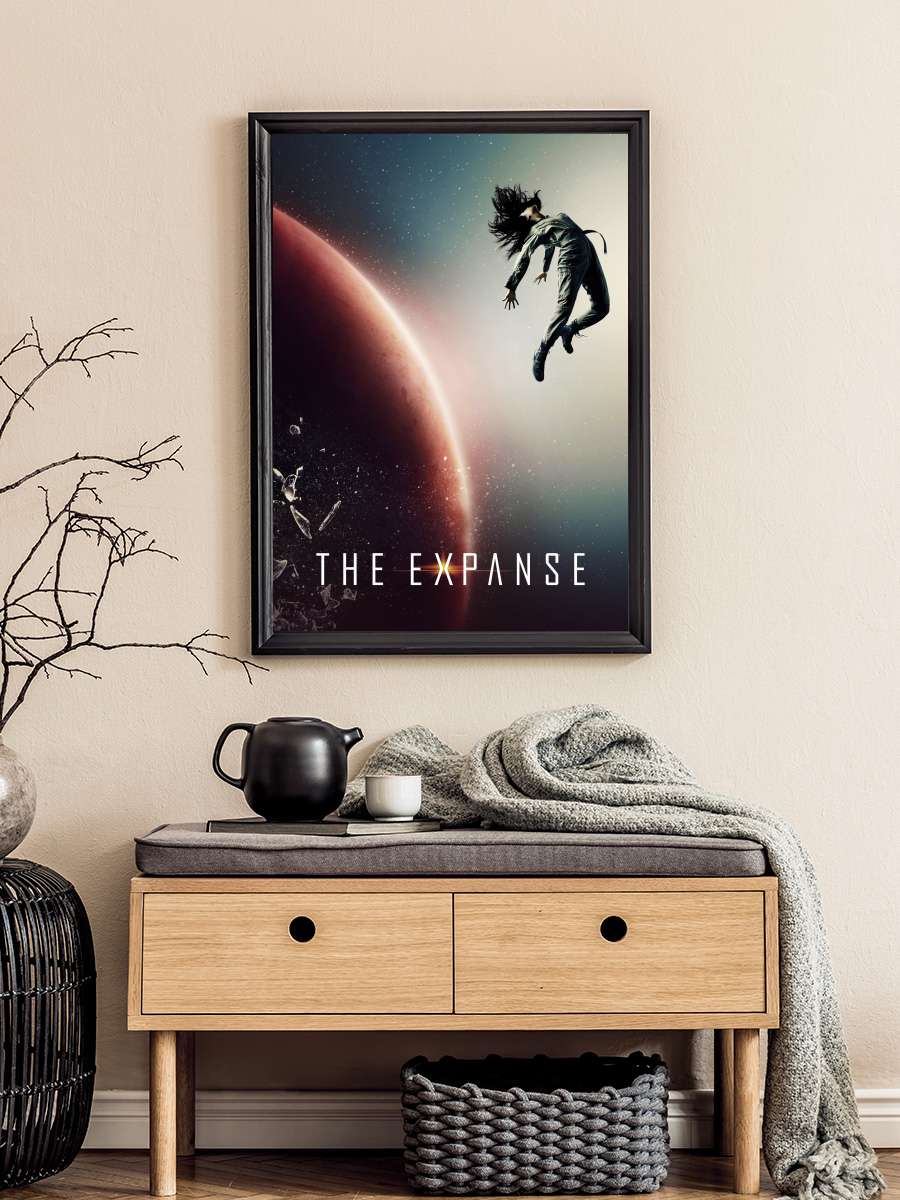 The Expanse Dizi Tablo Siyah Çerçeveli Dizi Poster Duvar Tablo