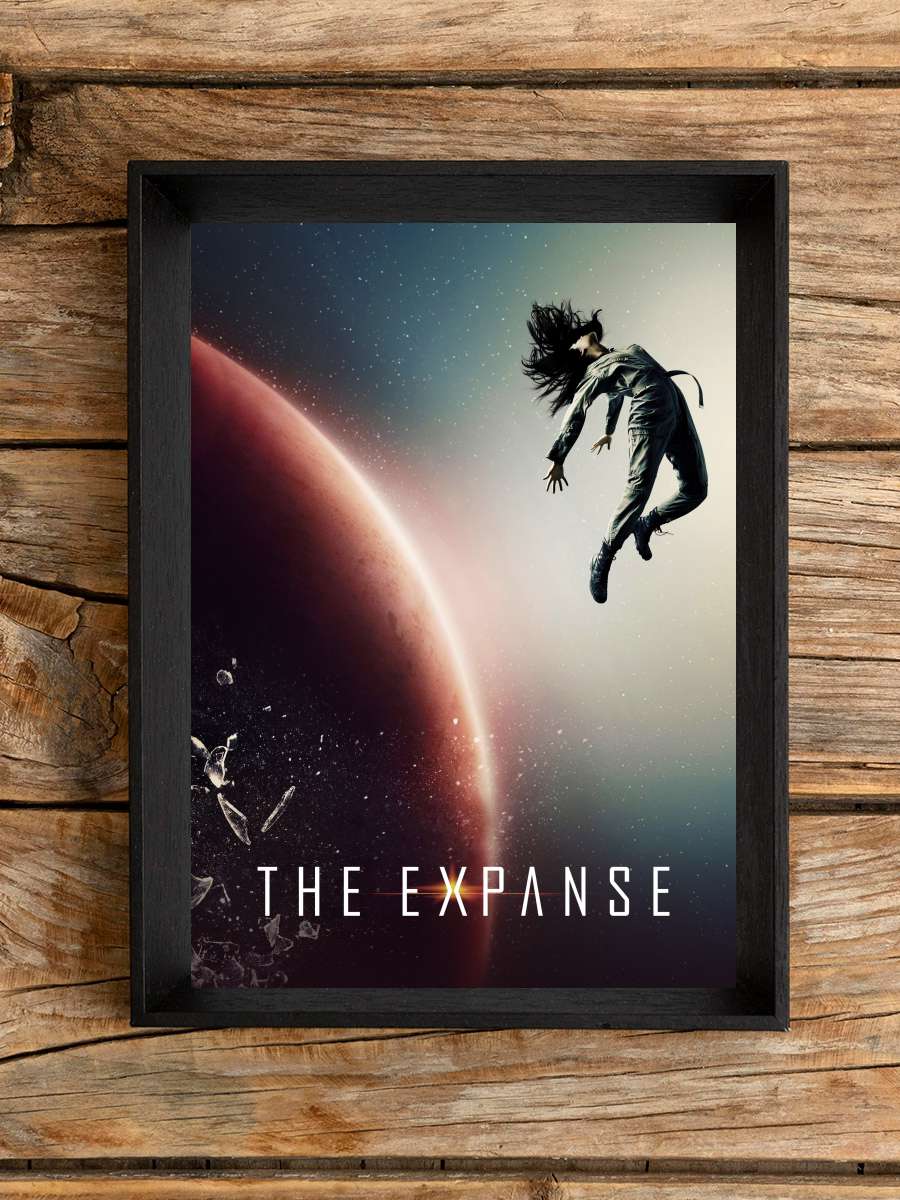 The Expanse Dizi Tablo Siyah Çerçeveli Dizi Poster Duvar Tablo