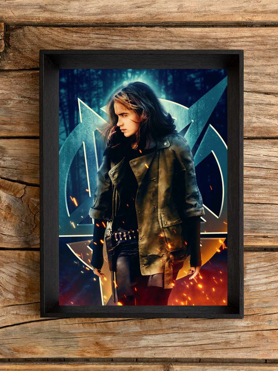 Wynonna Earp Dizi Tablo Siyah Çerçeveli Dizi Poster Duvar Tablo