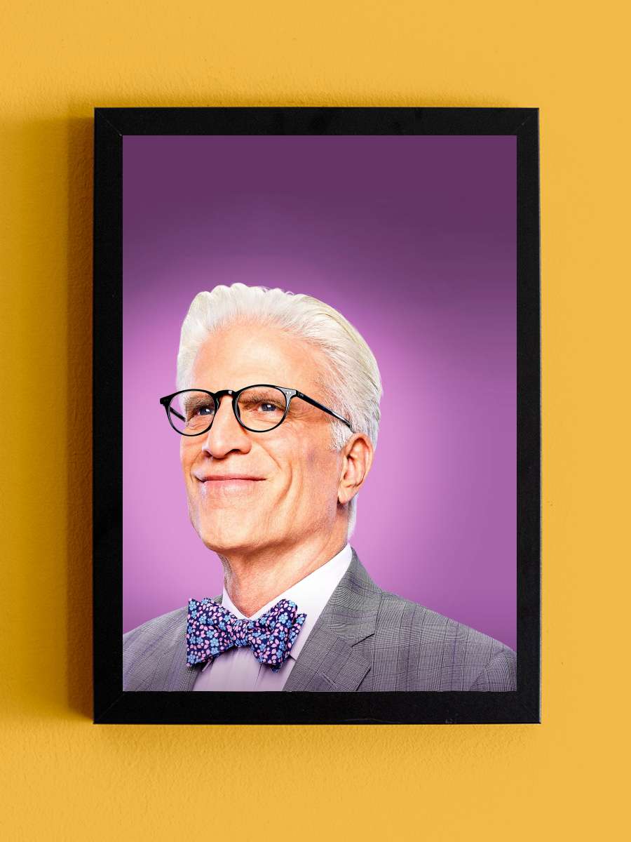 The Good Place Dizi Tablo Siyah Çerçeveli Dizi Poster Duvar Tablo