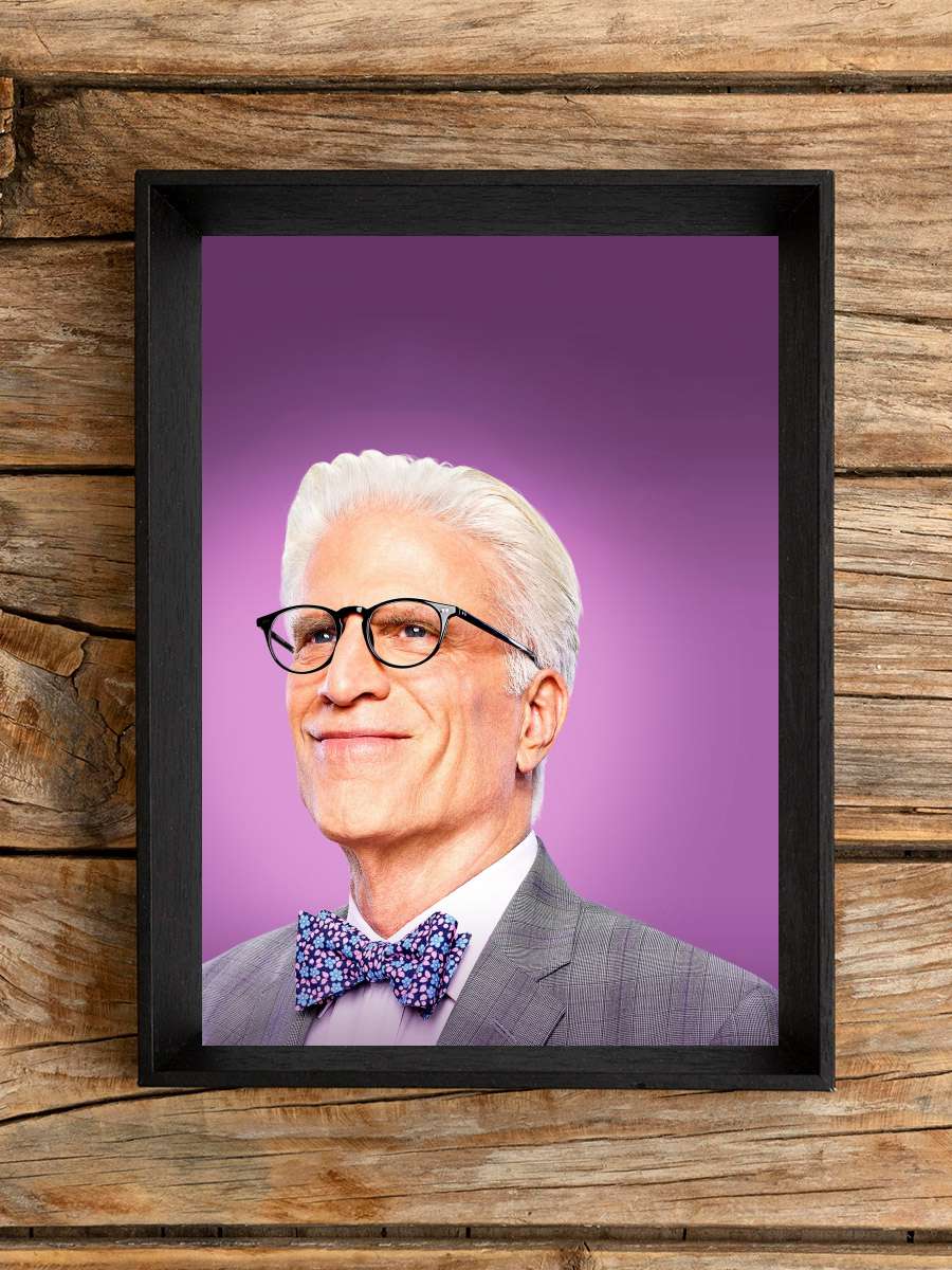 The Good Place Dizi Tablo Siyah Çerçeveli Dizi Poster Duvar Tablo