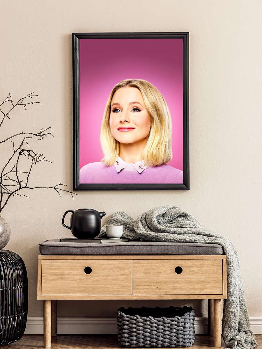 The Good Place Dizi Tablo Siyah Çerçeveli Dizi Poster Duvar Tablo