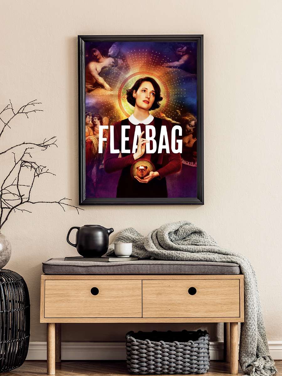 Fleabag Dizi Tablo Siyah Çerçeveli Dizi Poster Duvar Tablo