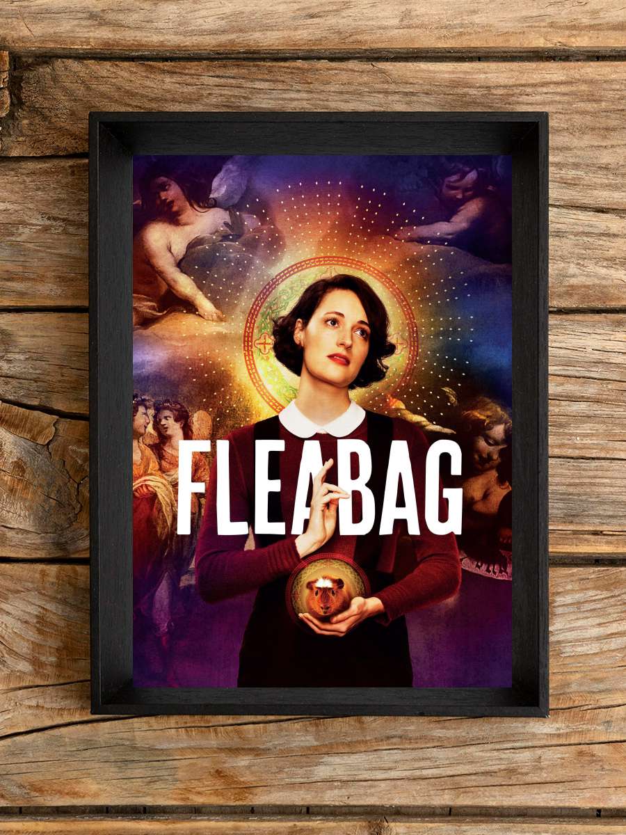 Fleabag Dizi Tablo Siyah Çerçeveli Dizi Poster Duvar Tablo