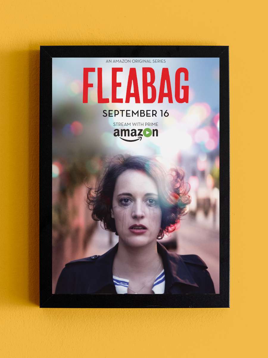 Fleabag Dizi Tablo Siyah Çerçeveli Dizi Poster Duvar Tablo