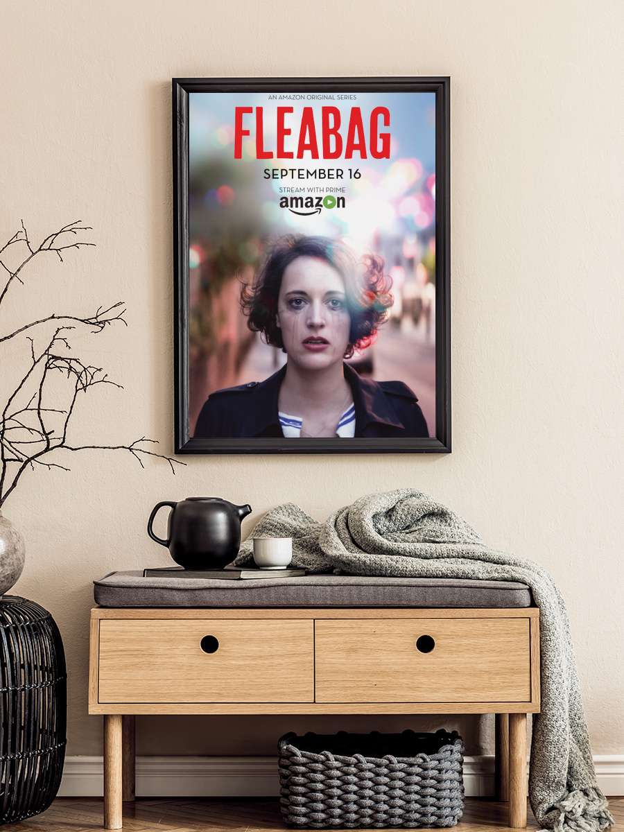 Fleabag Dizi Tablo Siyah Çerçeveli Dizi Poster Duvar Tablo