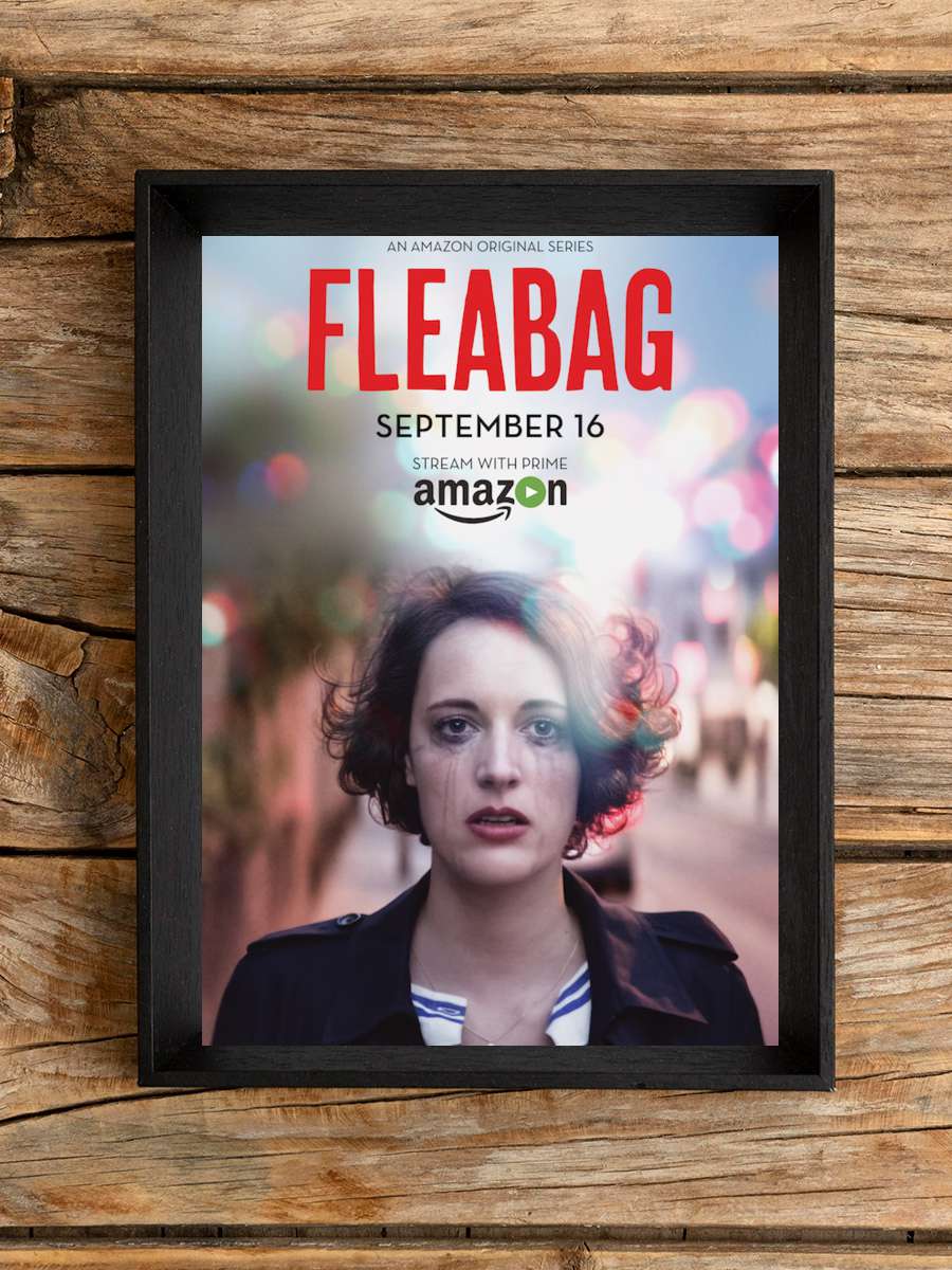 Fleabag Dizi Tablo Siyah Çerçeveli Dizi Poster Duvar Tablo