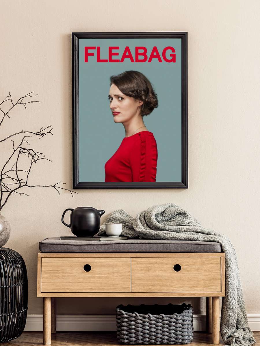 Fleabag Dizi Tablo Siyah Çerçeveli Dizi Poster Duvar Tablo