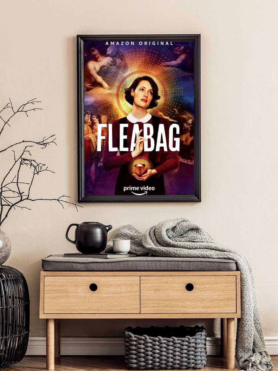 Fleabag Dizi Tablo Siyah Çerçeveli Dizi Poster Duvar Tablo