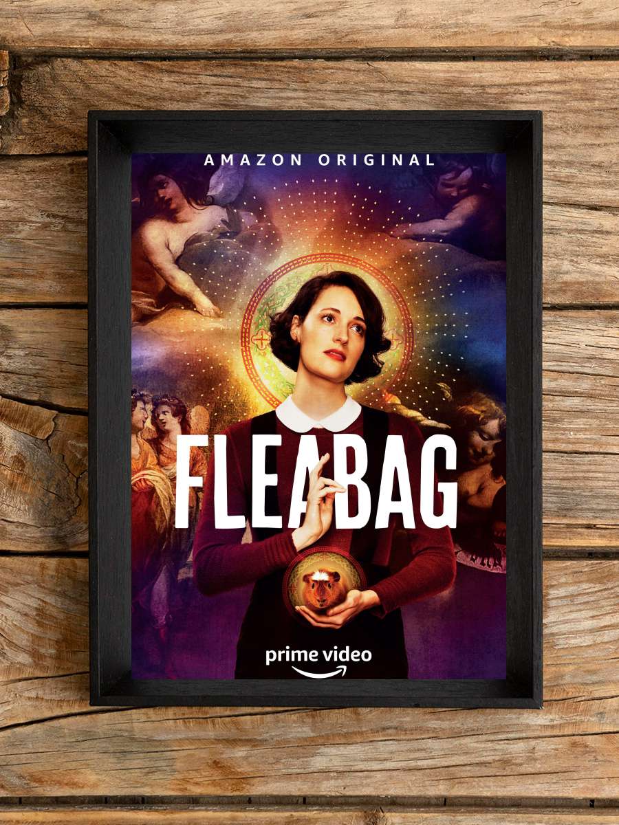 Fleabag Dizi Tablo Siyah Çerçeveli Dizi Poster Duvar Tablo