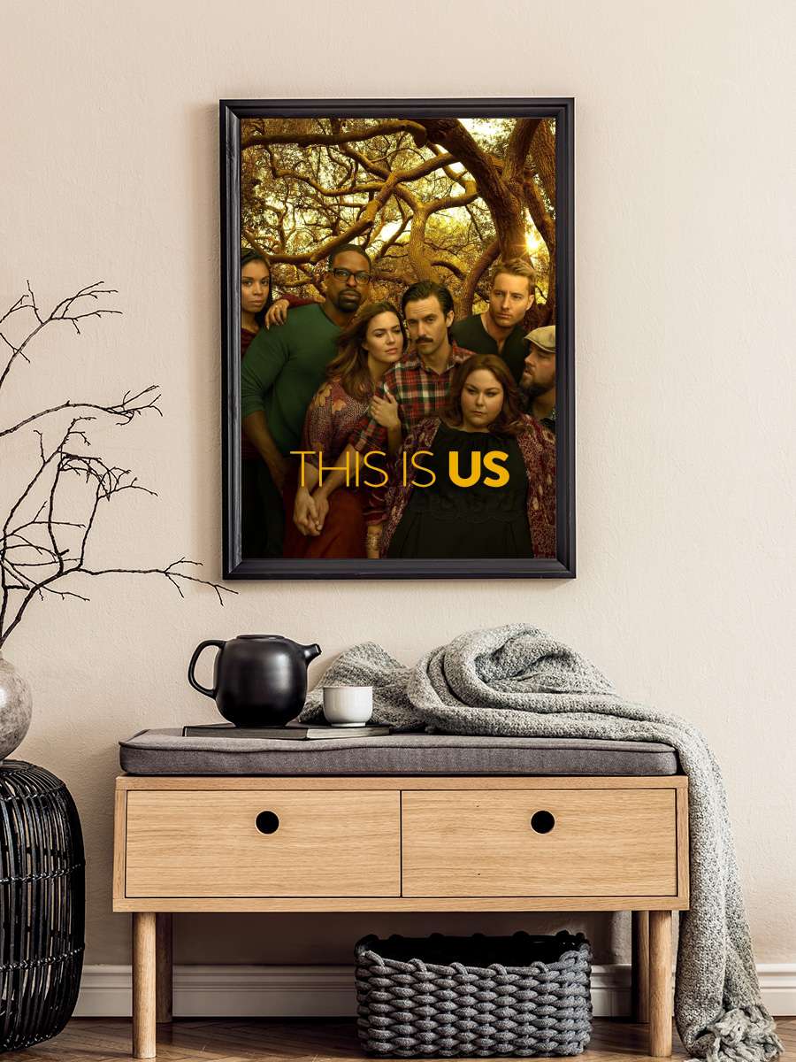 This Is Us Dizi Tablo Siyah Çerçeveli Dizi Poster Duvar Tablo