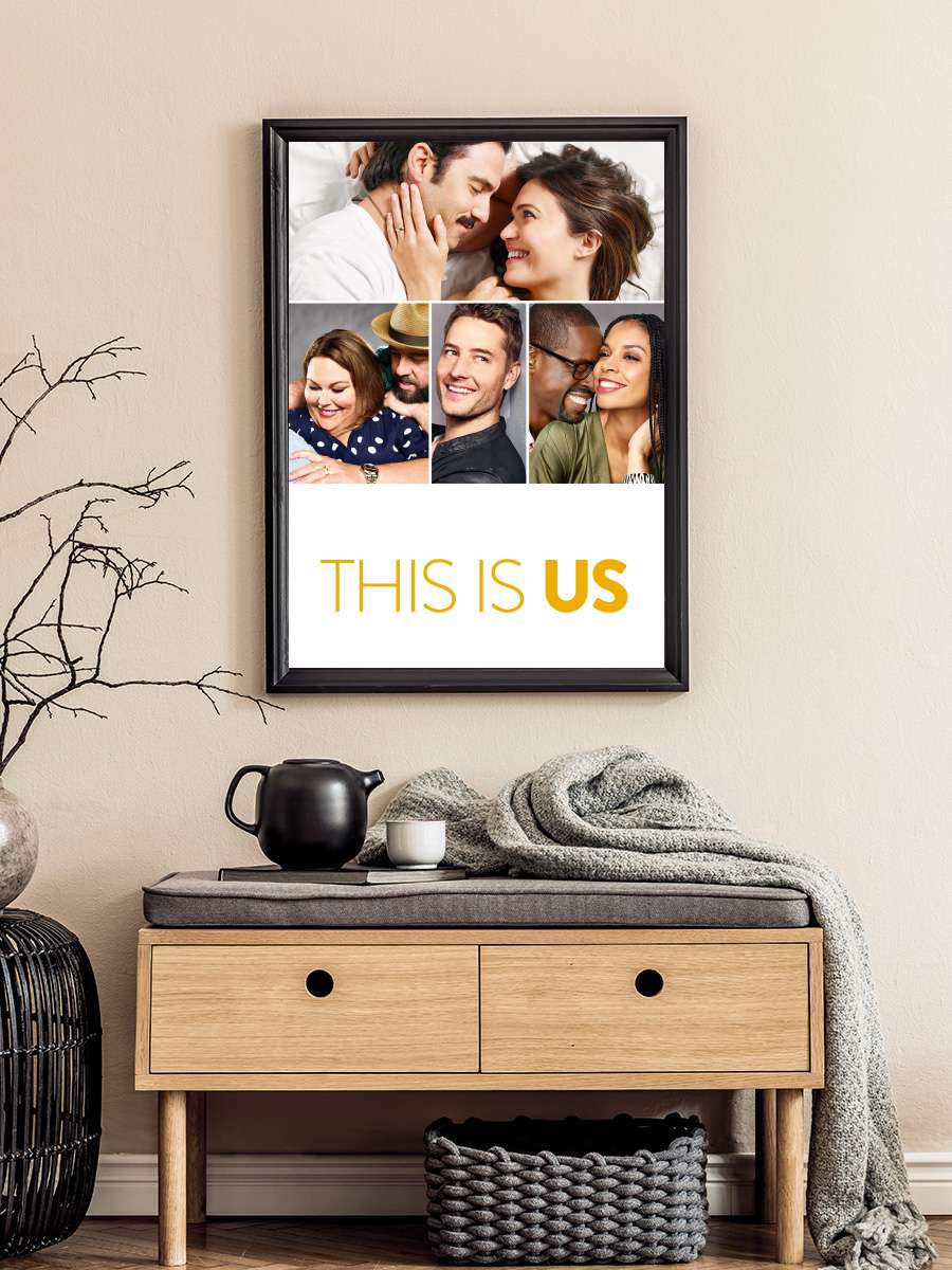 This Is Us Dizi Tablo Siyah Çerçeveli Dizi Poster Duvar Tablo