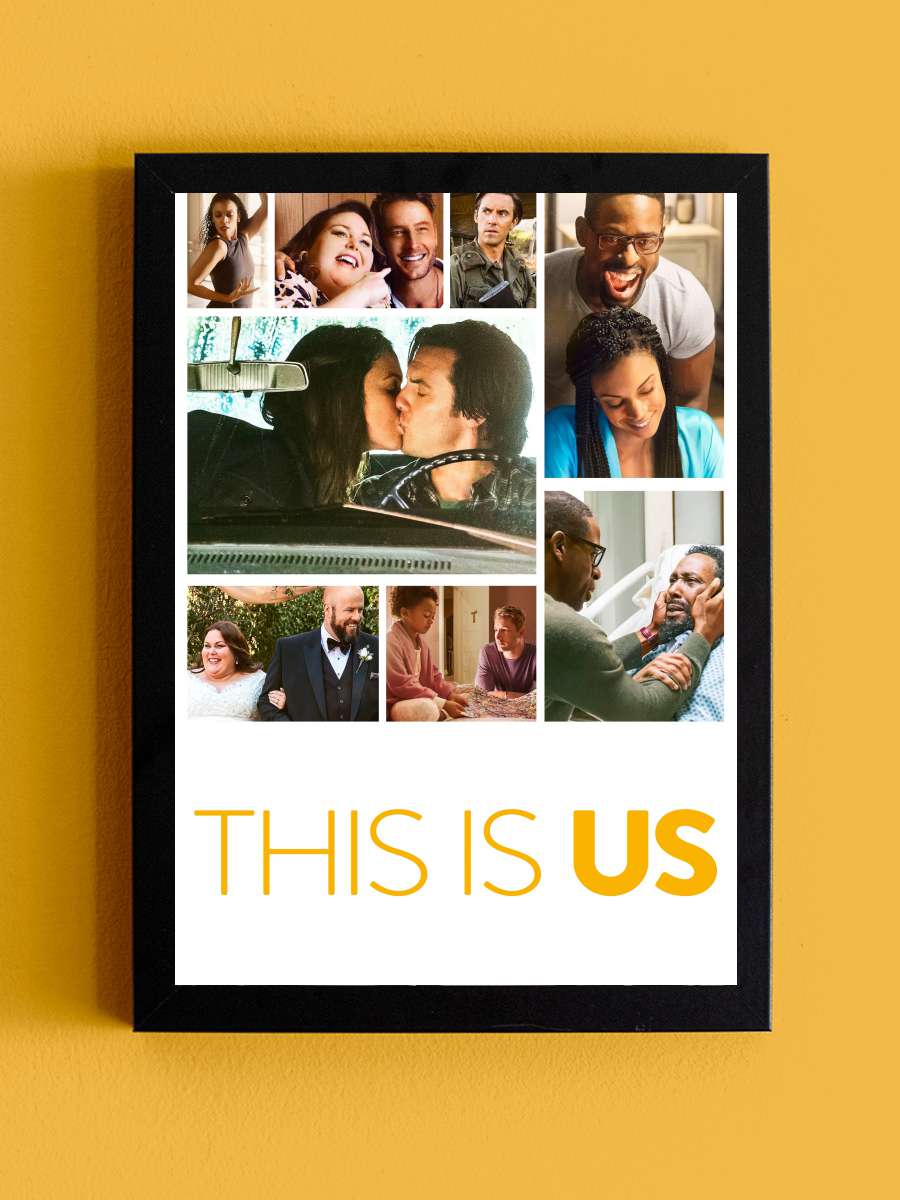 This Is Us Dizi Tablo Siyah Çerçeveli Dizi Poster Duvar Tablo