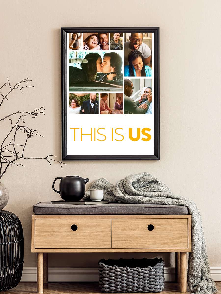 This Is Us Dizi Tablo Siyah Çerçeveli Dizi Poster Duvar Tablo