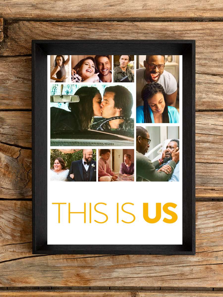 This Is Us Dizi Tablo Siyah Çerçeveli Dizi Poster Duvar Tablo