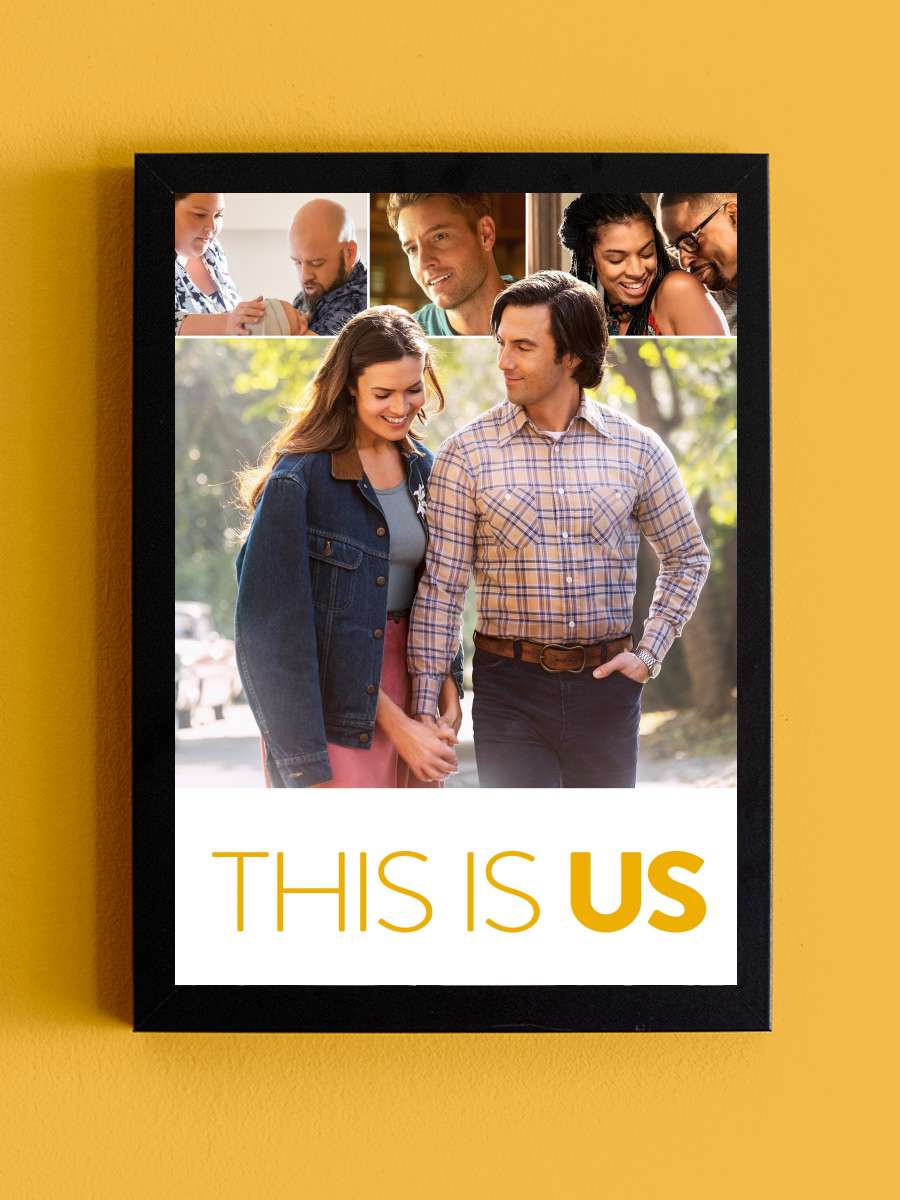 This Is Us Dizi Tablo Siyah Çerçeveli Dizi Poster Duvar Tablo