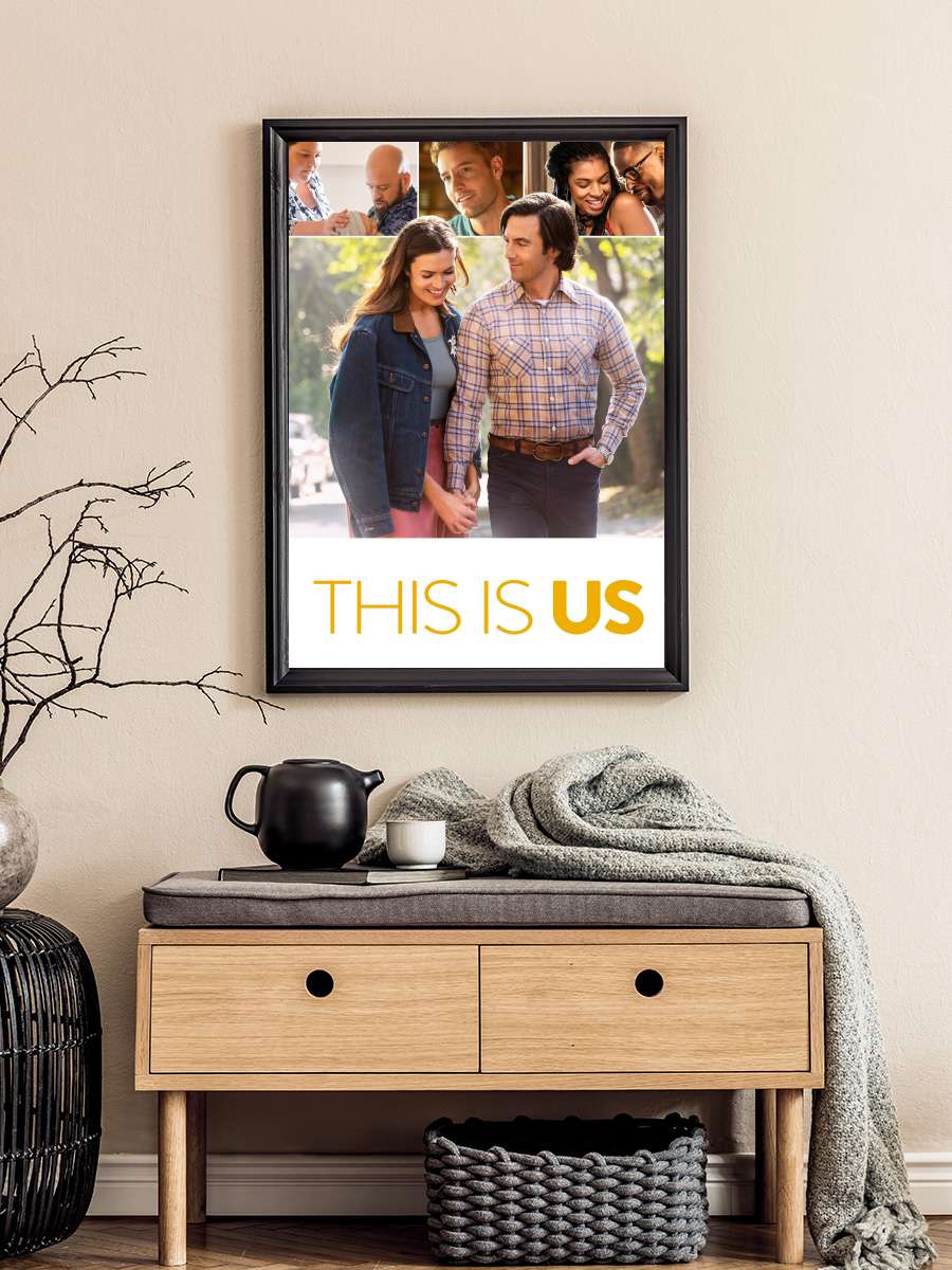 This Is Us Dizi Tablo Siyah Çerçeveli Dizi Poster Duvar Tablo