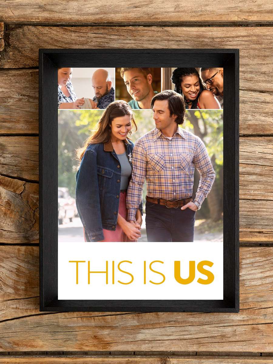 This Is Us Dizi Tablo Siyah Çerçeveli Dizi Poster Duvar Tablo