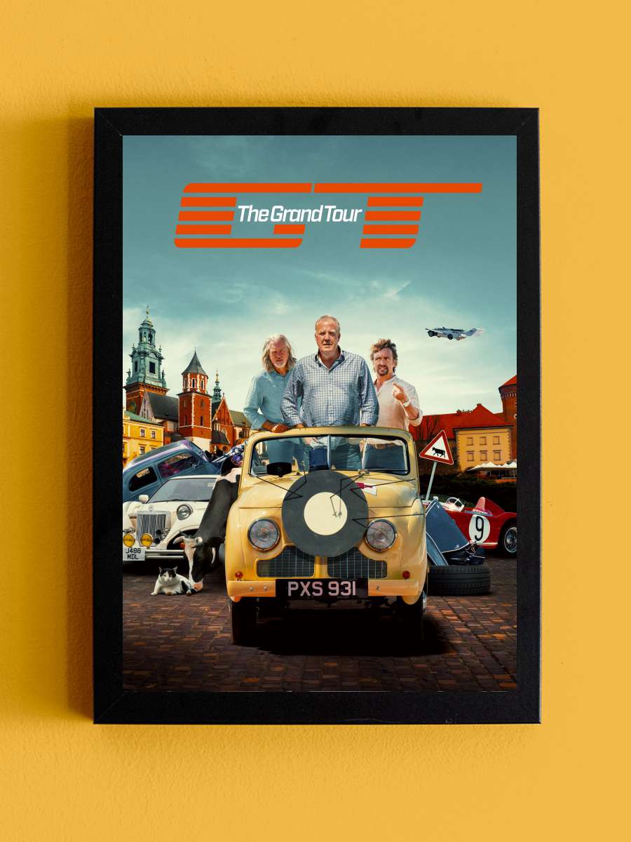 The Grand Tour Dizi Tablo Siyah Çerçeveli Dizi Poster Duvar Tablo