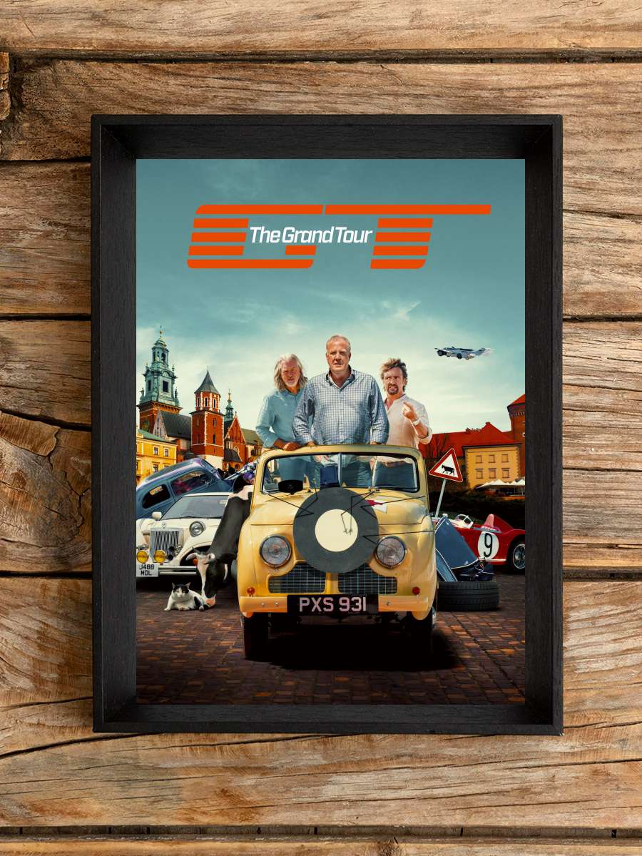 The Grand Tour Dizi Tablo Siyah Çerçeveli Dizi Poster Duvar Tablo