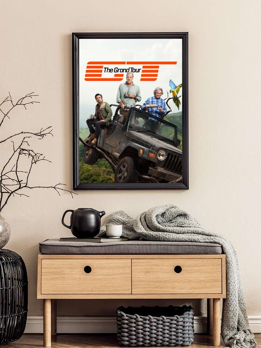 The Grand Tour Dizi Tablo Siyah Çerçeveli Dizi Poster Duvar Tablo