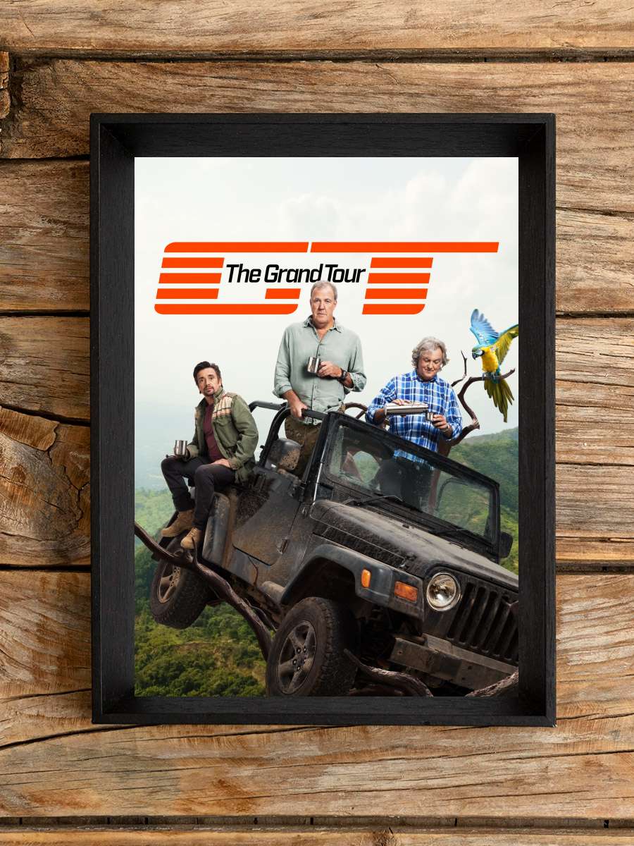 The Grand Tour Dizi Tablo Siyah Çerçeveli Dizi Poster Duvar Tablo