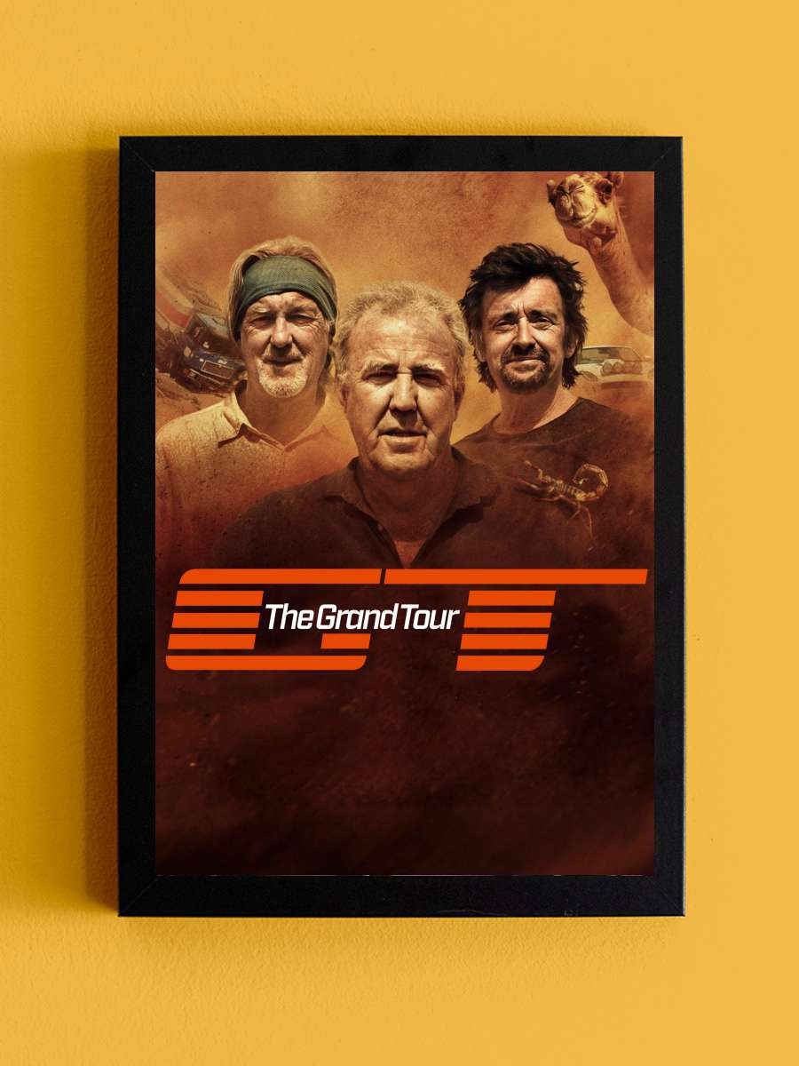 The Grand Tour Dizi Tablo Siyah Çerçeveli Dizi Poster Duvar Tablo