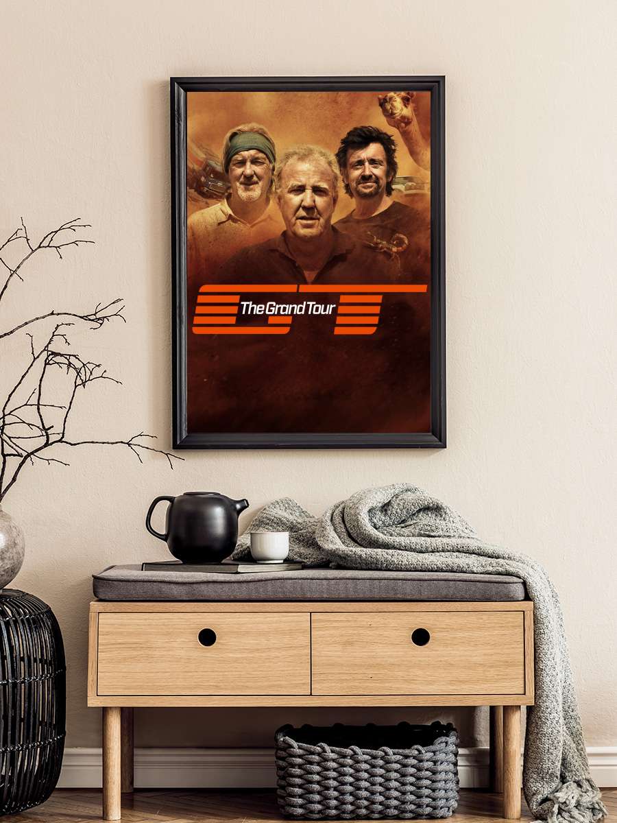 The Grand Tour Dizi Tablo Siyah Çerçeveli Dizi Poster Duvar Tablo