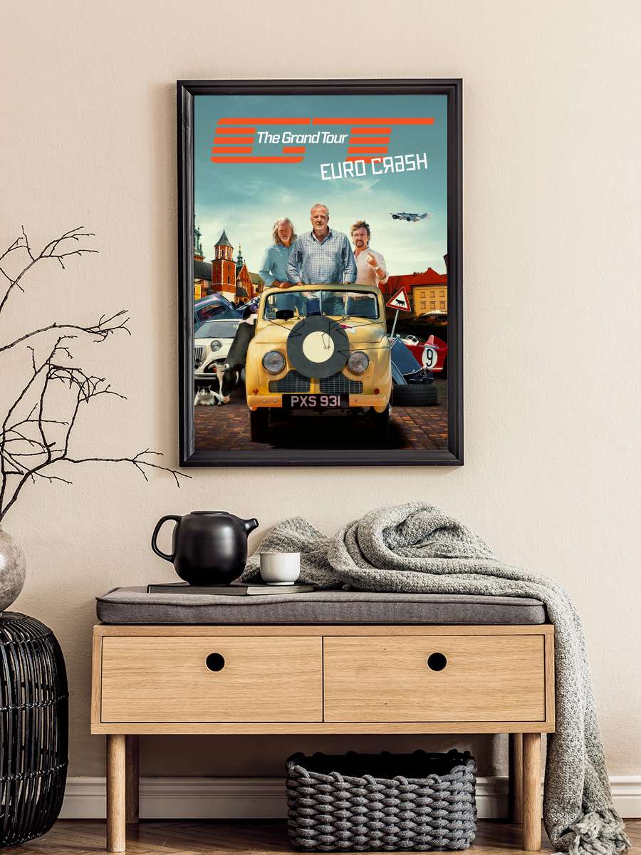 The Grand Tour Dizi Tablo Siyah Çerçeveli Dizi Poster Duvar Tablo