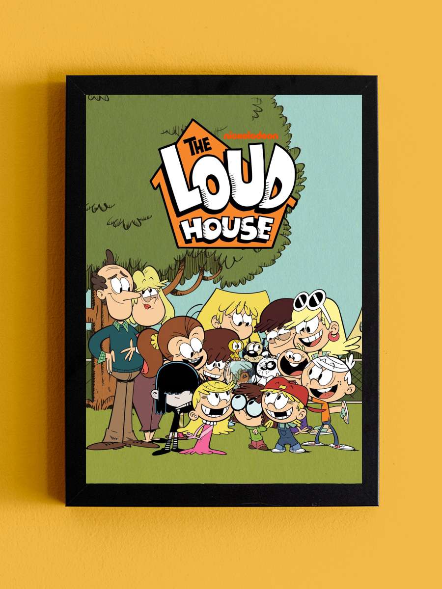 Gürültü Ailesi - The Loud House Dizi Tablo Siyah Çerçeveli Dizi Poster Duvar Tablo