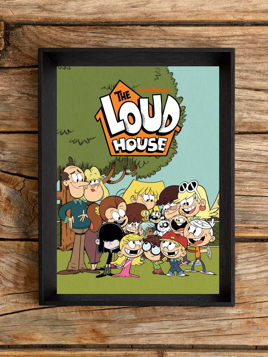 Gürültü Ailesi - The Loud House Dizi Tablo Siyah Çerçeveli Dizi Poster Duvar Tablo