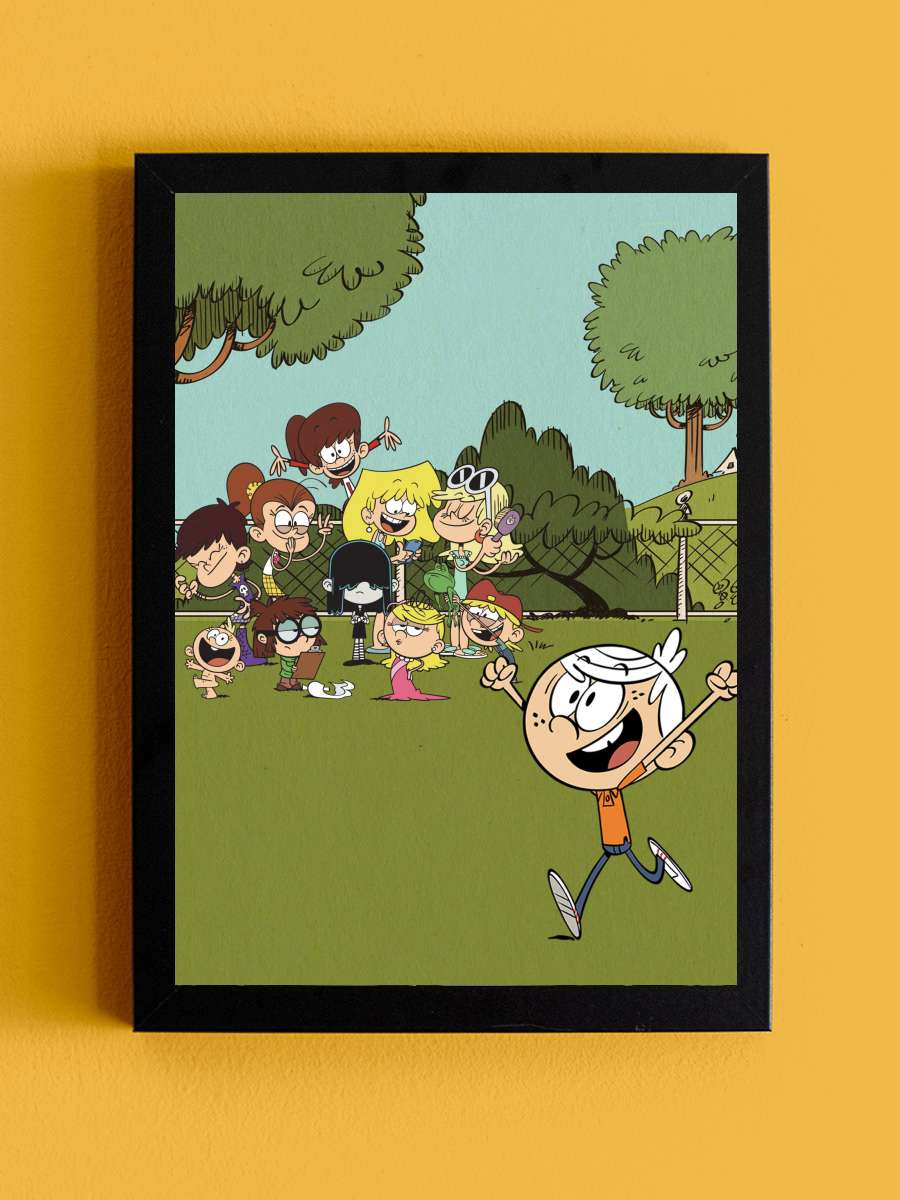 Gürültü Ailesi - The Loud House Dizi Tablo Siyah Çerçeveli Dizi Poster Duvar Tablo