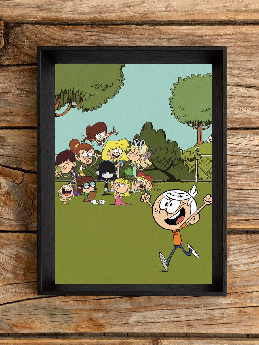 Gürültü Ailesi - The Loud House Dizi Tablo Siyah Çerçeveli Dizi Poster Duvar Tablo