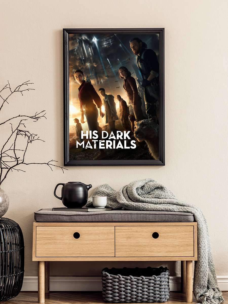 Karanlık Cevher - His Dark Materials Dizi Tablo Siyah Çerçeveli Dizi Poster Duvar Tablo