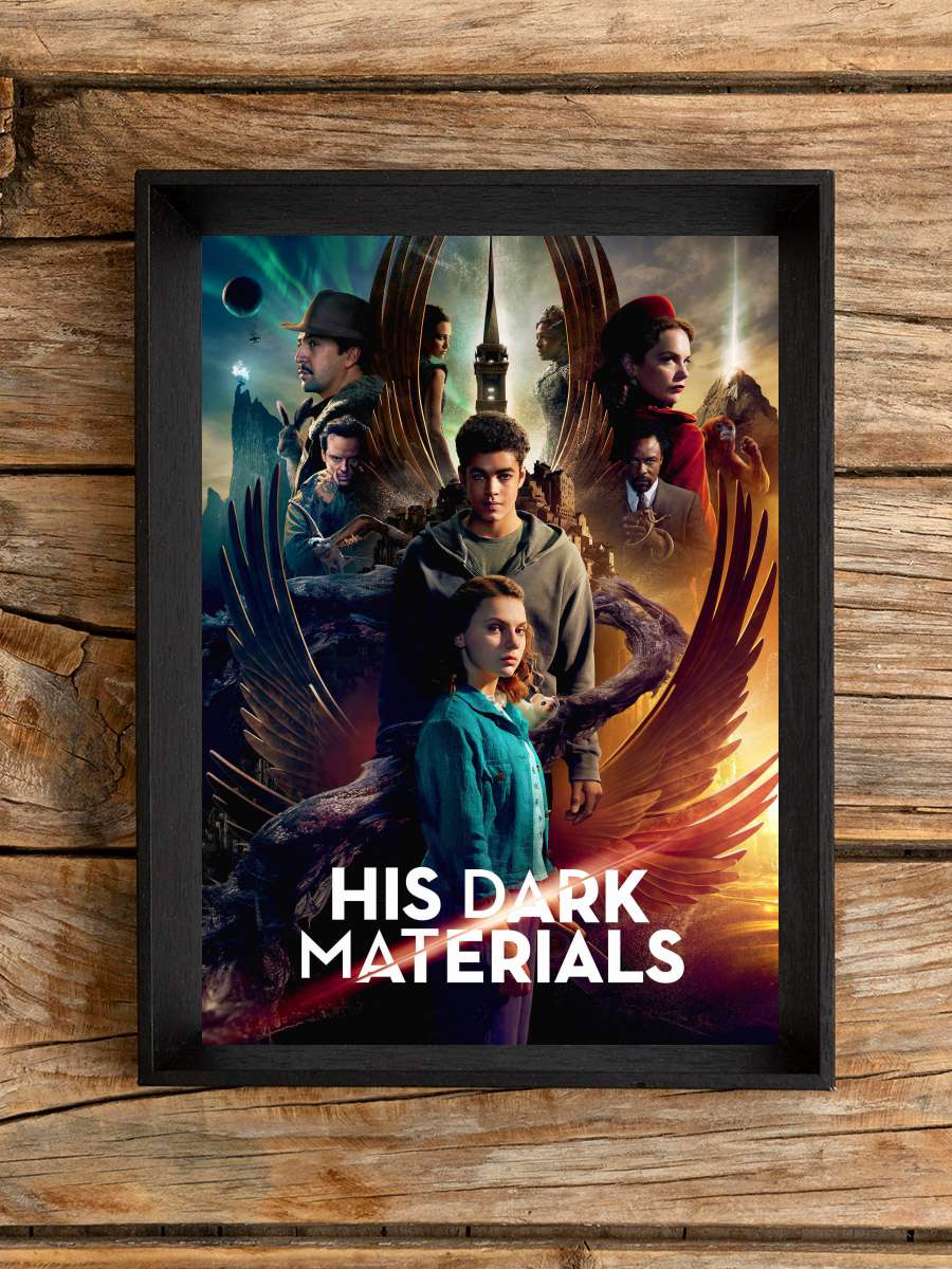 Karanlık Cevher - His Dark Materials Dizi Tablo Siyah Çerçeveli Dizi Poster Duvar Tablo